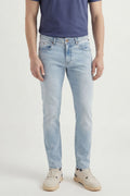 Calça Jeans Tech Casual Masculina Acostamento Jeans Escuro
