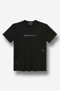 Camiseta Estampa Minimalista Masculina Acostamento Preto