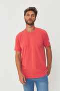 Camiseta Basic Clean Masculina Acostamento Laranja Ferrugem