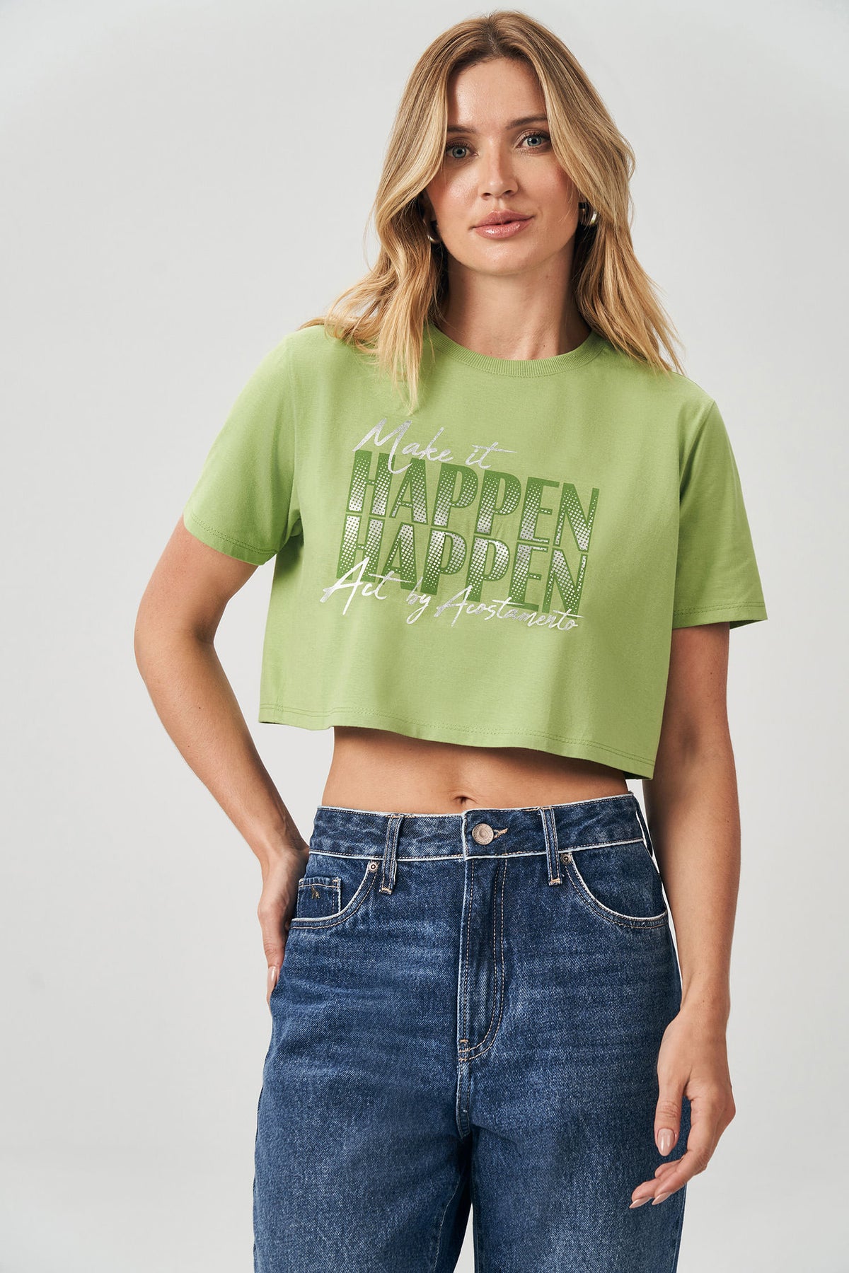 T-Shirt Happen Feminina Acostamento Garden