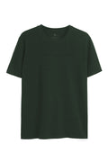 Camiseta Clássica Masculina Oversize Acostamento Verde Nativo