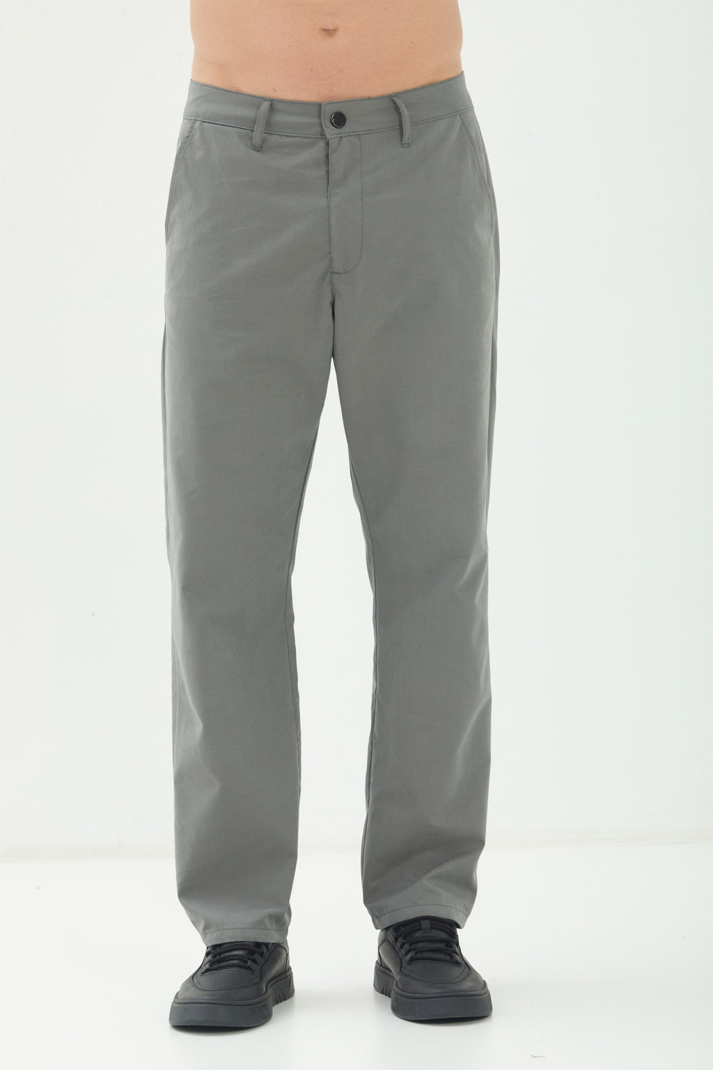 Calça Casual Masculina Acostamento Chumbo