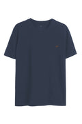 Camiseta Square Basic Masculina Oversize Acostamento Azul Navy