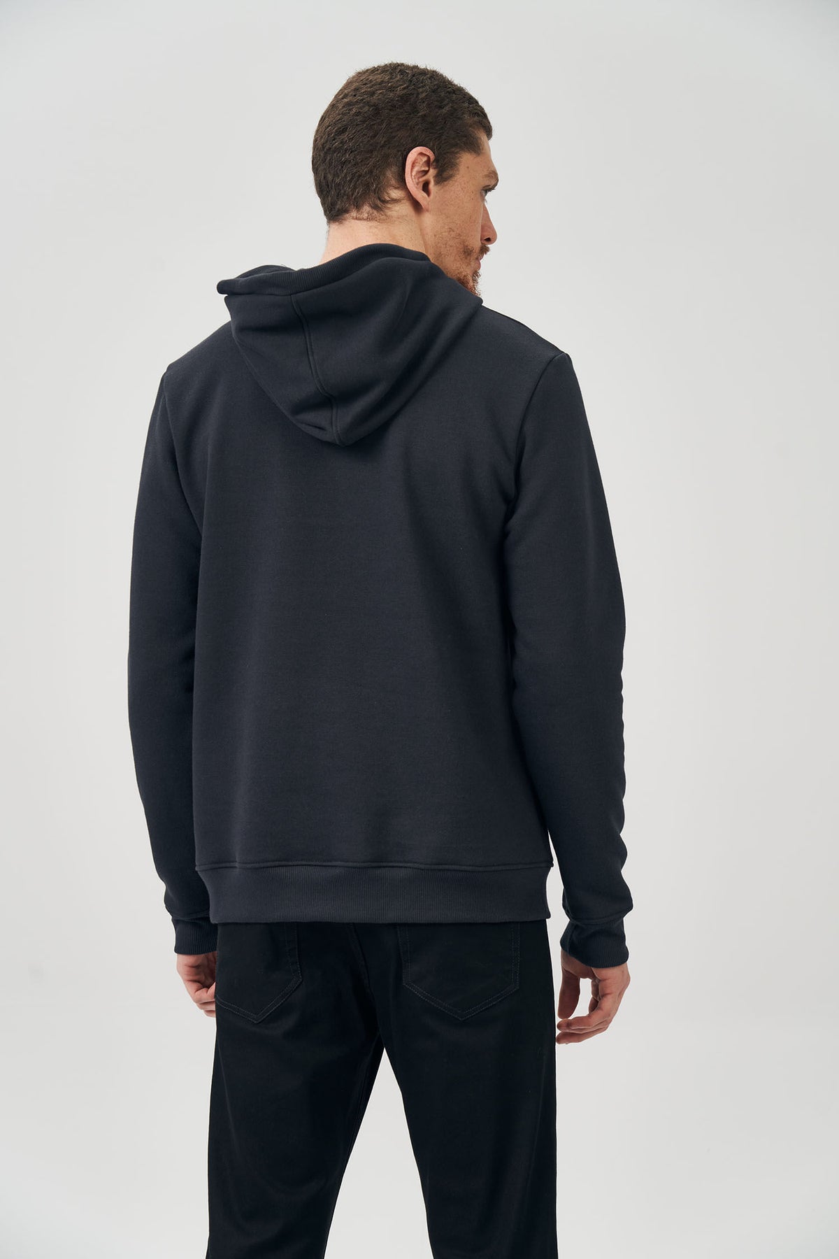 Blusão Moletom Circle Masculino Acostamento Preto